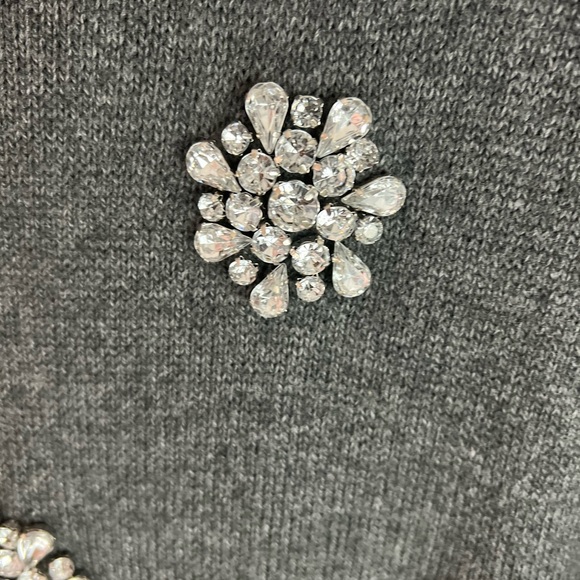 Michael Kors Sweaters Grey Cristal Embellished ✨brand new✨Size XXS. - Picture 9 of 10